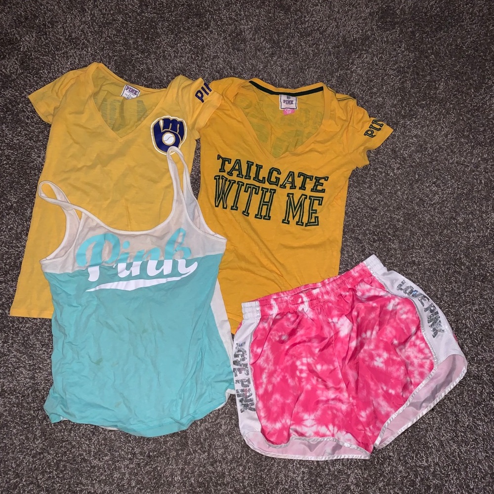 Pink clothing